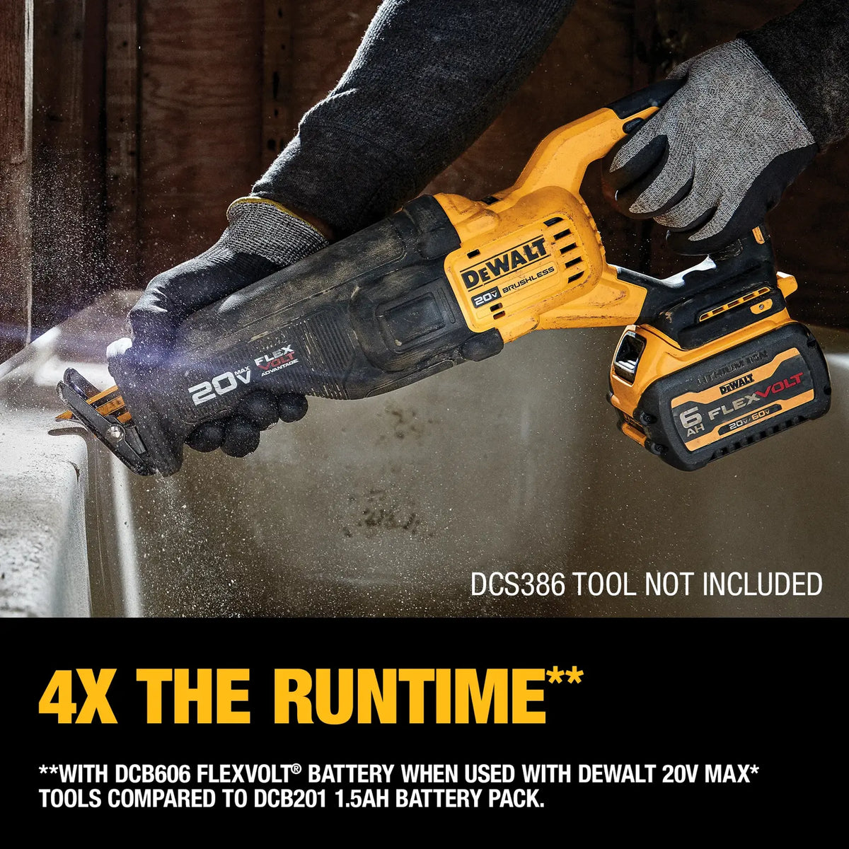 DeWalt 20/60V MAX FLEXVOLT 6.0AH BATTERY
