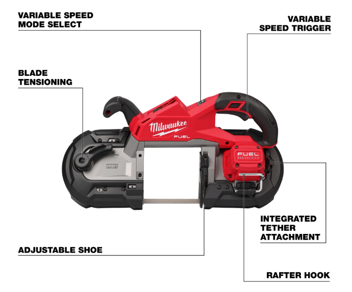 Milwaukee M18 FUEL Deep Cut Band Saw 2929-20 (1)