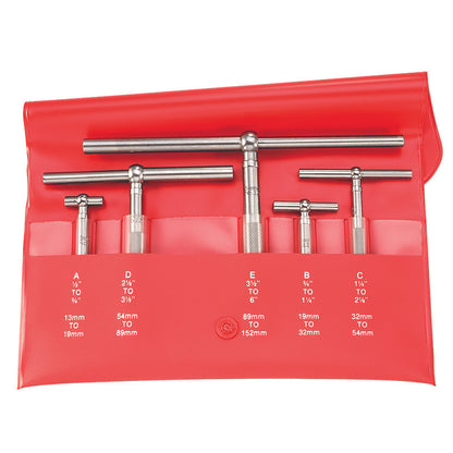 Starrett No. S229GZ Telescoping Gage Set (5-Piece)