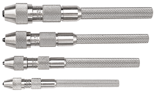 Starrett No. S240Z Pin Vise Set (4-Piece)
