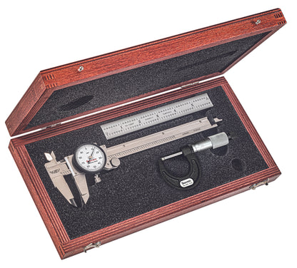Starrett No. S909Z Precision Measuring Tool Set (Inch)
