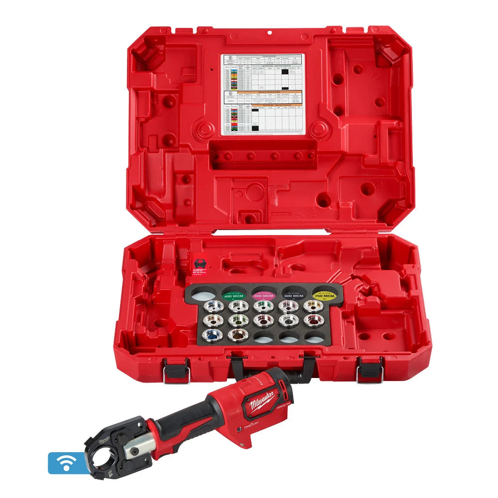 M18 FORCE LOGIC 600 MCM Crimper #8-350 Al Dies