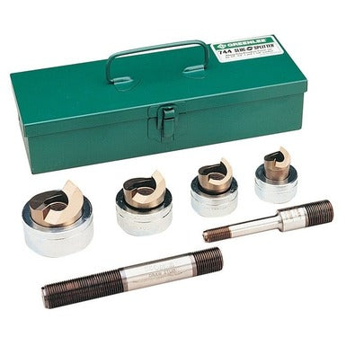 Greenlee Slug Splitter SC Knockout Punch Kit, 1/2" to 1-1/4" Conduit (744)