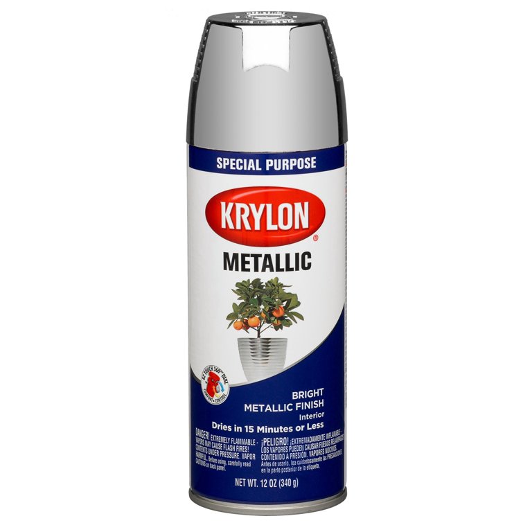 CHROME ALUM SPRAY PAINT
