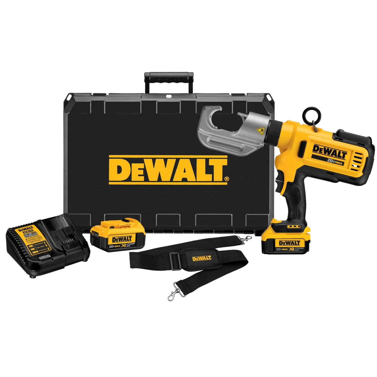 DeWalt 20V MAX DIED CABLE CRIMPING TOOL KIT