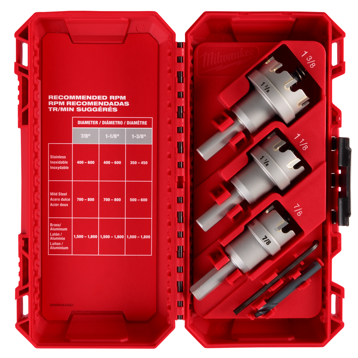 Milwaukee Annular Cutter Set -9PC (49-22-8410)
