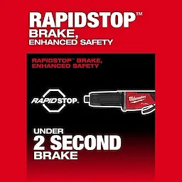 M18 FUEL VARIALBLE SPEED, BRAKING DIE GRINDER, PADDLE SWITCH W/ ONE KEY