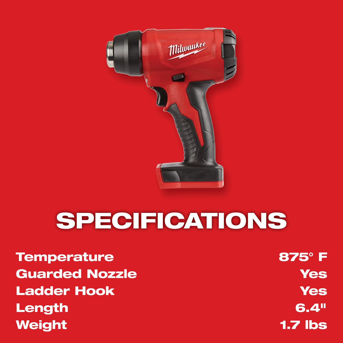M18 Compact Heat Gun (Tool Only)