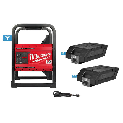 Milwaukee MX FUEL™ CARRY-ON™ 3600W/1800W Power Supply Kit (MXF002-2XC)
