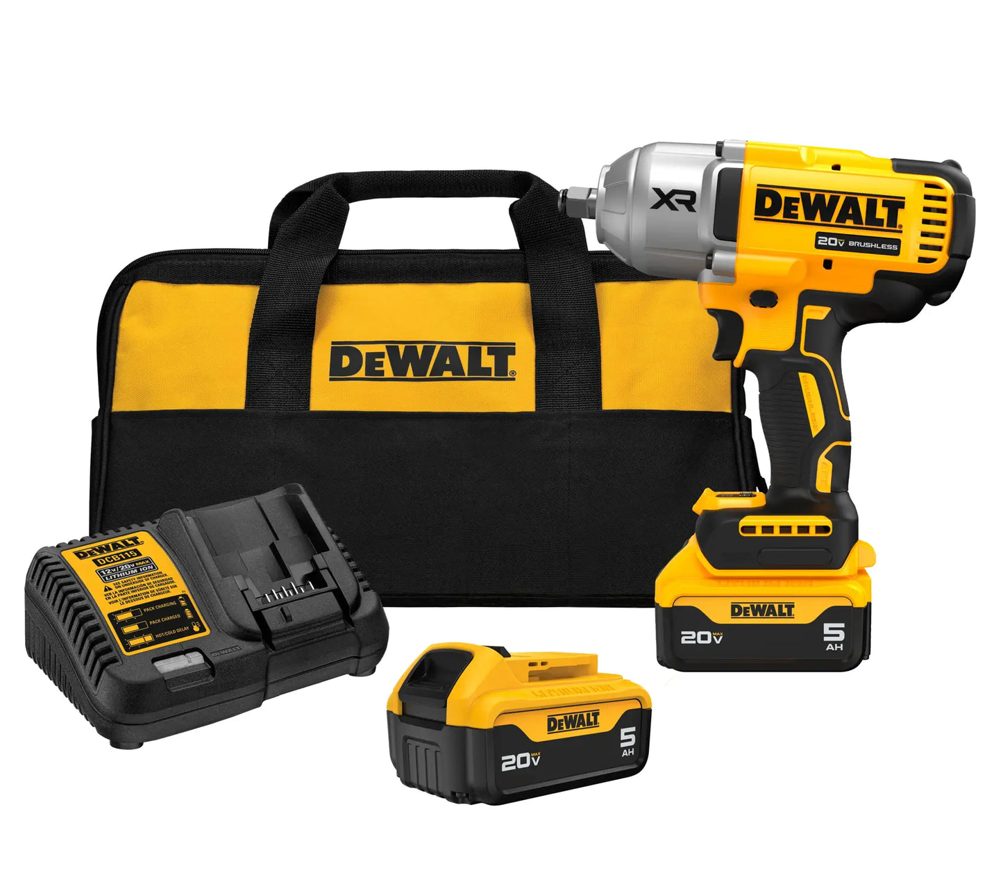 DeWalt 20V 1/2 HT IMPACT KIT