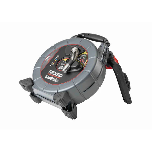 RIDGID SeeSnake microReel APX with TruSense Pipe Inspection Camera Reel, 100 ft (70808)