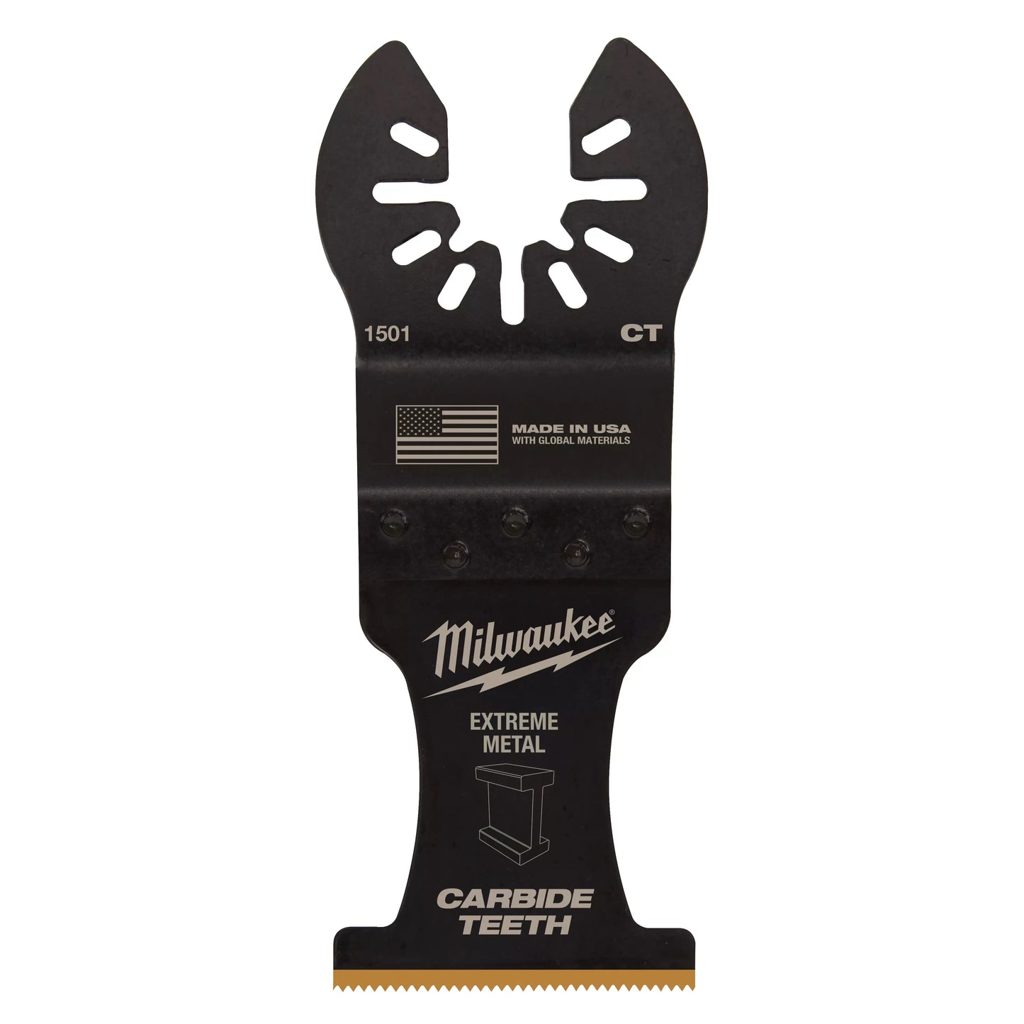 Milwaukee® OPEN-LOK™ 1-3/8' TITANIUM ENHANCED CARBIDE TEETH METAL ...