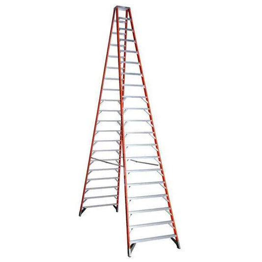 Werner 20 ft Type IA Fiberglass Twin Stepladder (T7420)