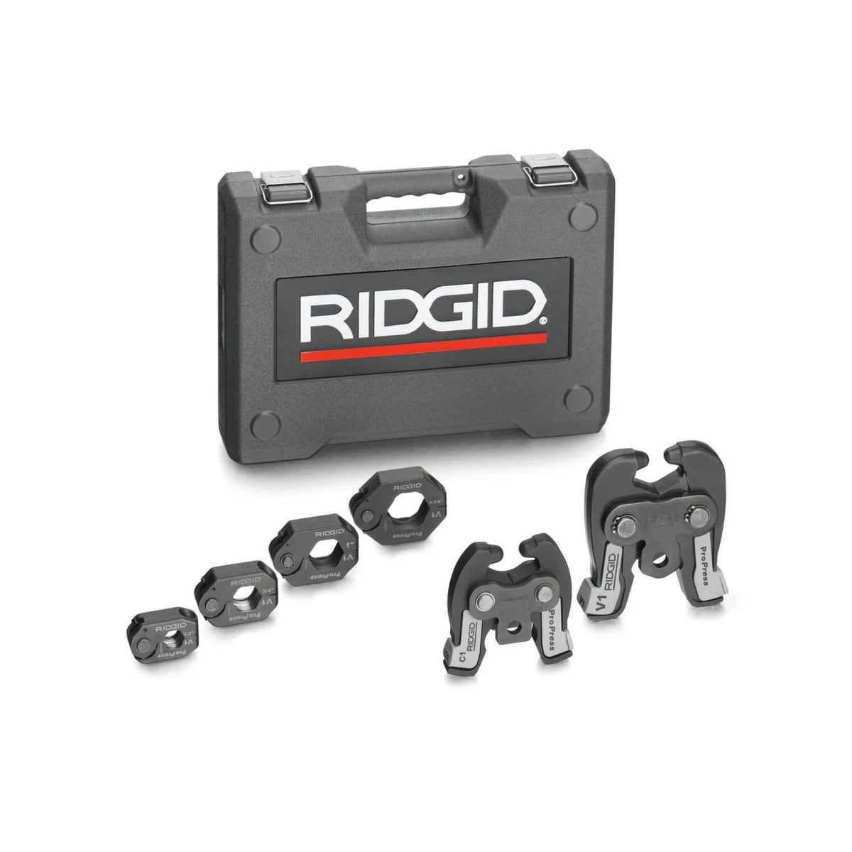 RIDGID V1/C1 ProPress Ring Combo Kit, 1/2" - 1-1/4" (28048)