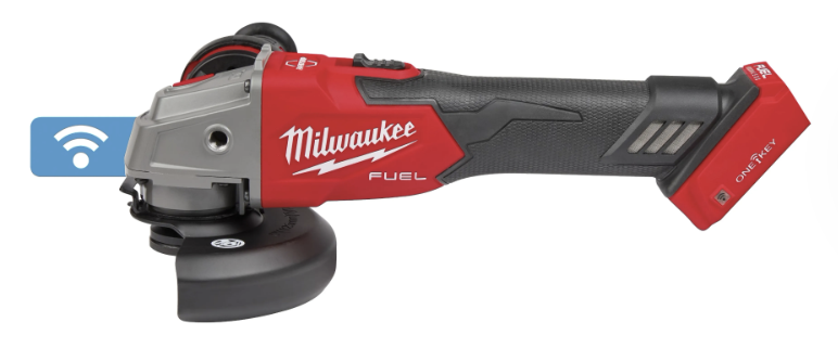M18 FUEL 4-1/2" / 5" Braking Grinder w/ ONE-KEY Slide Switch, Lock-On