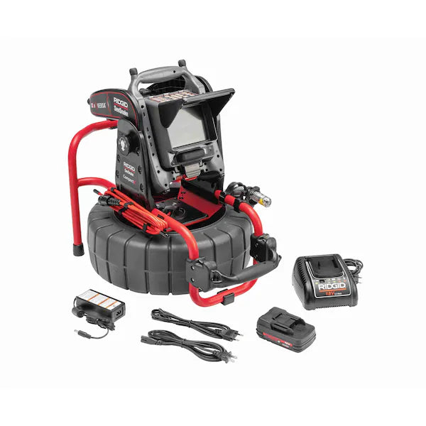 RIDGID SeeSnake Compact2 Camera System with CS6x Versa Monitor, 100 ft (65098)