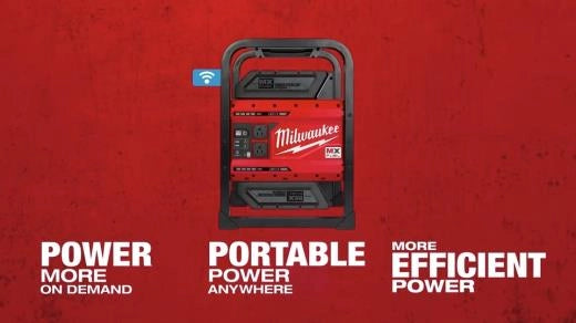 Milwaukee MX FUEL™ CARRY-ON™ 3600W/1800W Power Supply Kit (MXF002-2XC)