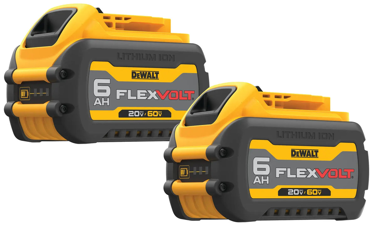 DeWalt 20/60V MAX FLEXVOLT 6.0AH 2-PACK KIT