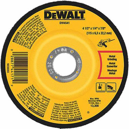 Milwaukee 4-1/2" x 1/8" x 5/8-11" Grinding Wheel (Type 27) (49-94-4525)