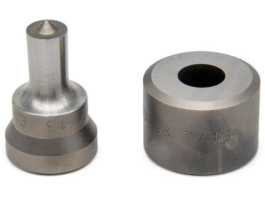3/8" (M10) Round Punch & Die Set