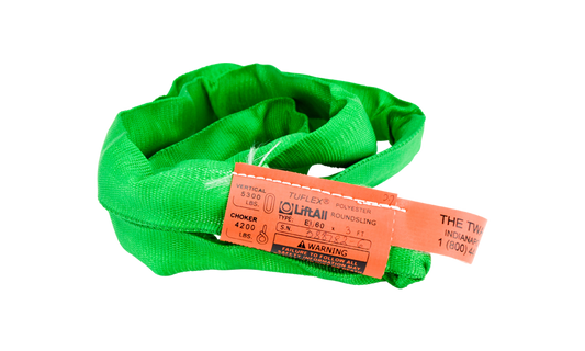 3' GREEN ENDLESS ROUND SLING\ V 5,300 / C 4,200 / B 10,600