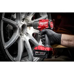 M18 FUEL 3/8 Mid-Torque Impact Wrench w/ Friction Ring Kit with 2 XC5.0 Resistant Battery