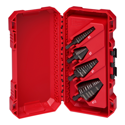 Milwaukee 4PC Step Drill Bit Set (48-89-9223)