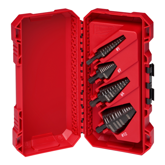 Milwaukee 4PC Step Drill Bit Set (48-89-9223)
