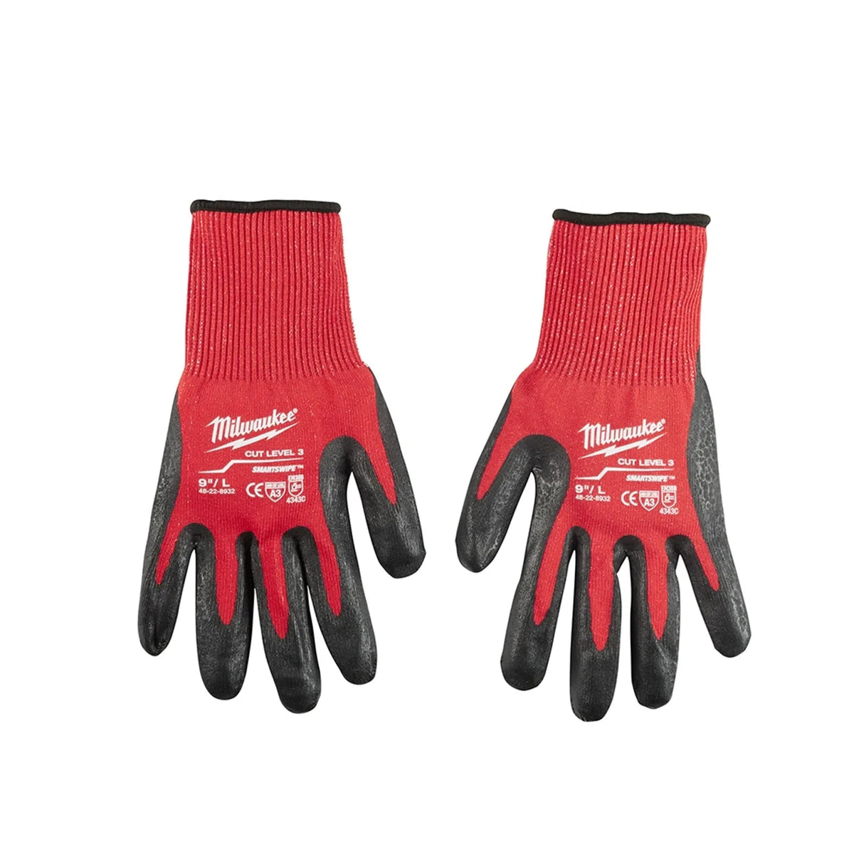 Large Cut Level 3 Nitrile Dipped Gloves