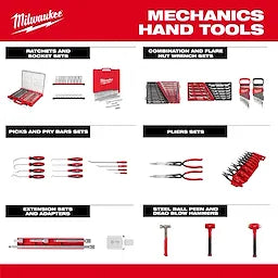 Milwaukee 4pc Pry Bar Set (48-22-9214)