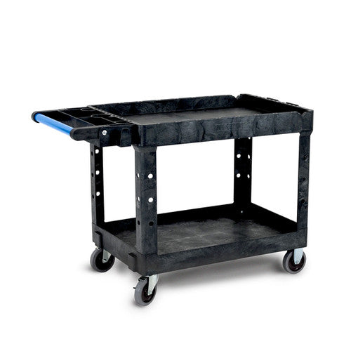 MAGNUM 44' x 25' 2-Shelf Service Cart with V-Cut and Low Handle