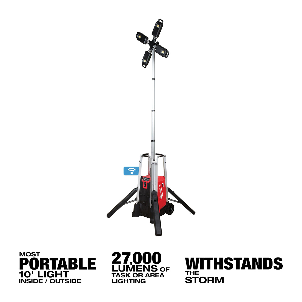 Milwaukee MX FUEL™ ROCKET™ Tower Light/Charger Kit (MXF041-1XC)