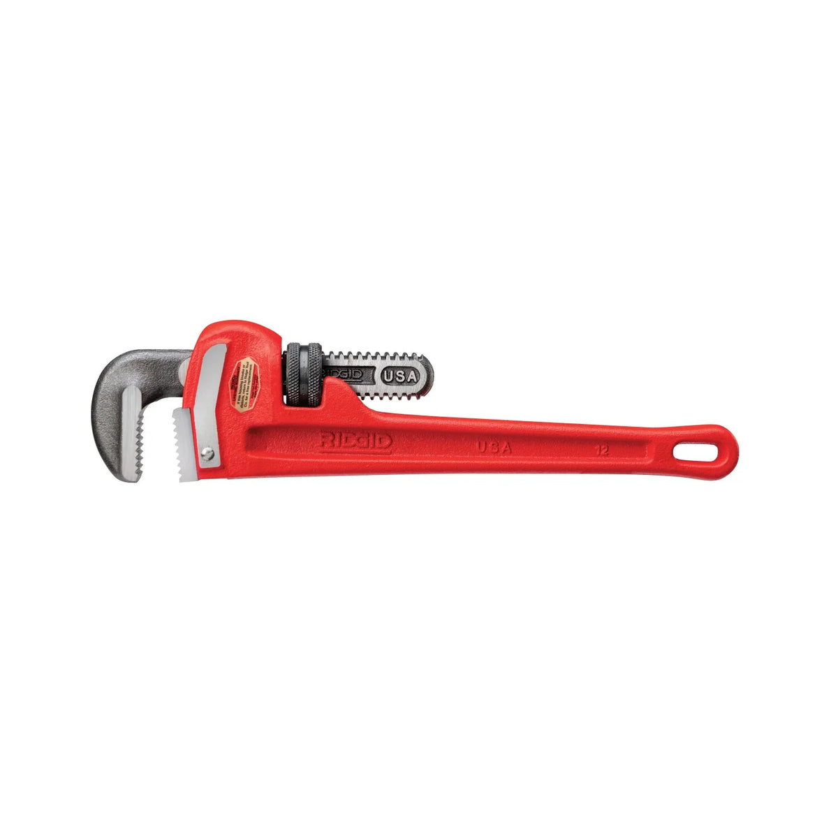 RIDGID 12 in. Heavy-Duty Straight Pipe Wrench (31015)
