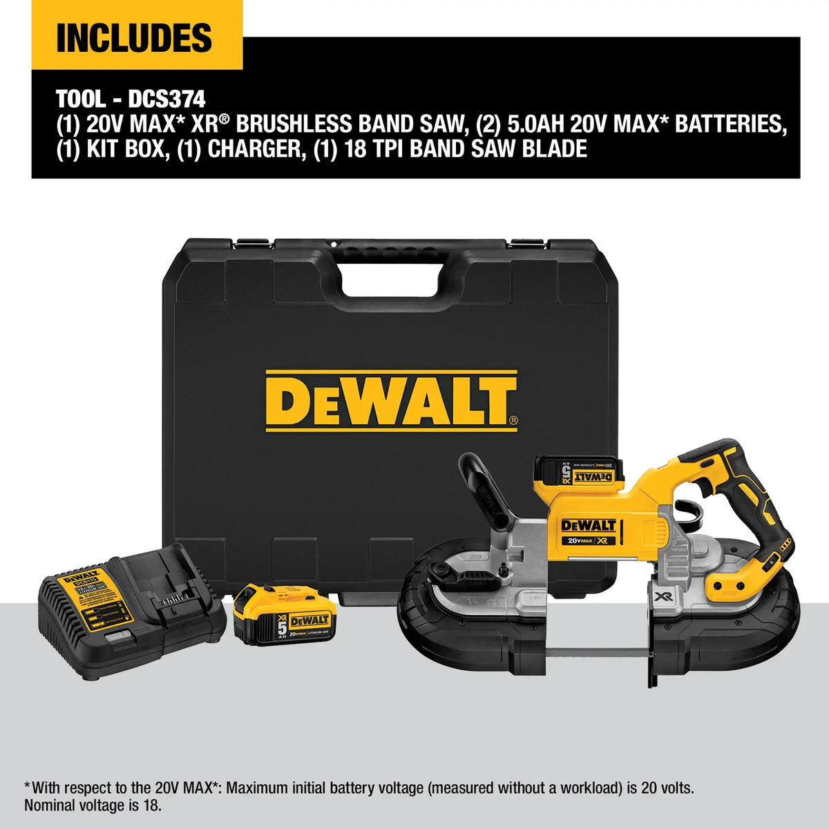 20V MAX DEEP CUT BAND SAW KIT