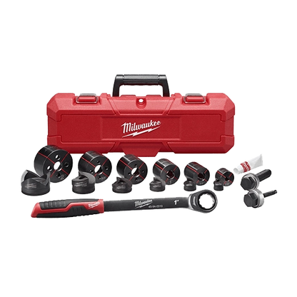 Milwaukee EXACT 1/2" to 2" Hand Ratchet Knockout Set