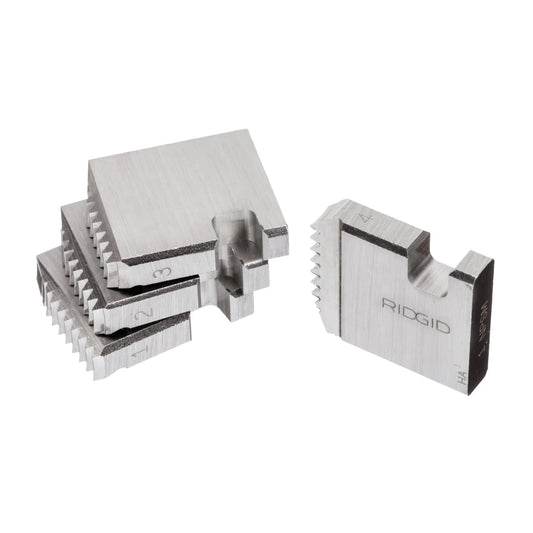 RIDGID 12-R 1 in. NPT High-Speed for Stainless Steel Pipe Dies (37925)