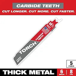 Milwaukee The TORCH™ with CARBIDE TEETH 7T 6L 5PK (48-00-5501)