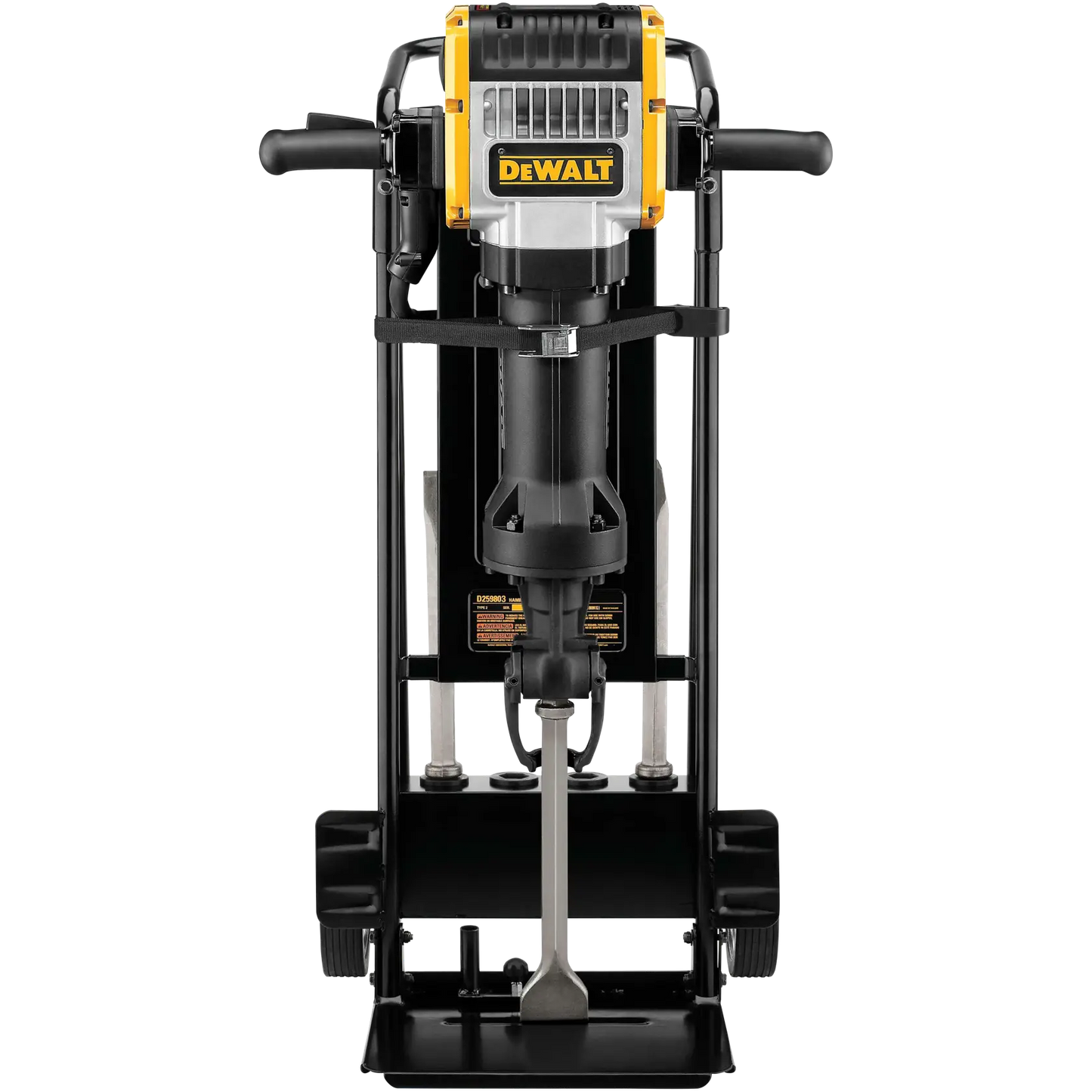DeWalt 68 LB BREAKER HAMMER with WHEEL CART