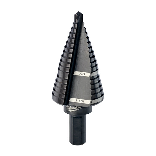 Milwaukee #9 Step Drill Bit, 7/8" & 1-1/8" (48-89-9209)