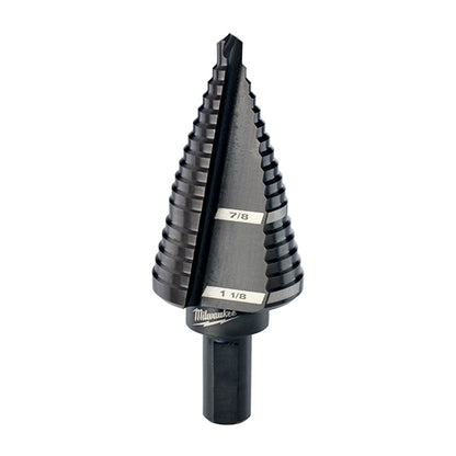 Milwaukee #9 Step Drill Bit, 7/8" & 1-1/8" (48-89-9209)