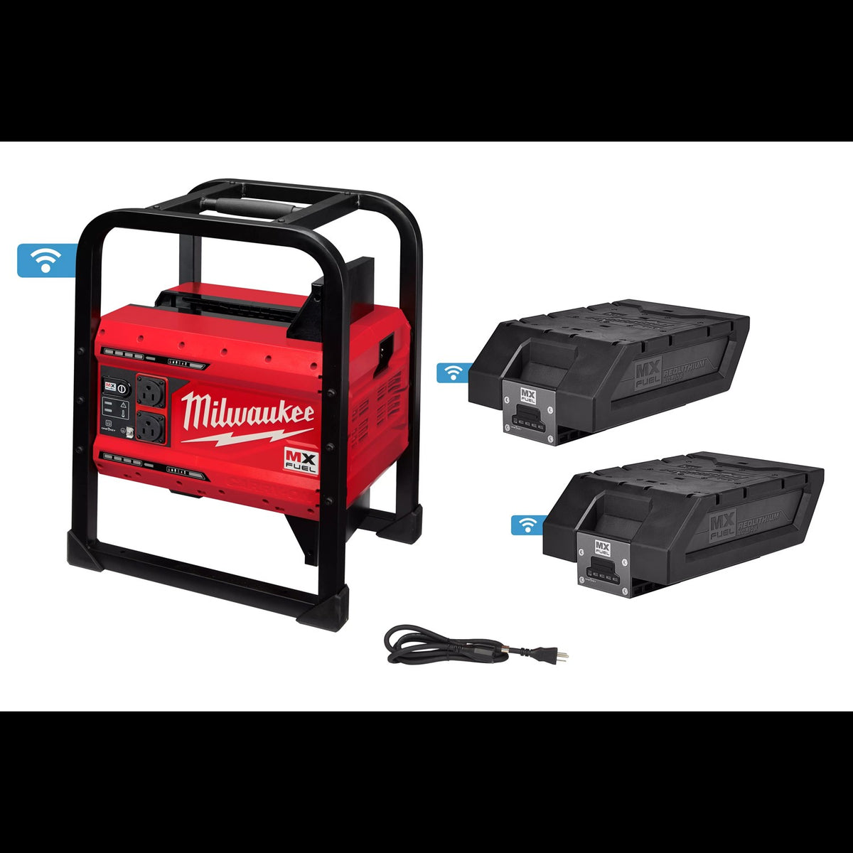 Milwaukee MX FUEL™ CARRY-ON™ 3600W/1800W Power Supply Kit (MXF002-2XC)