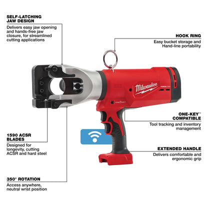 M18™ FORCE LOGIC™ 1590 ACSR Cable Cutter (BARE TOOL)