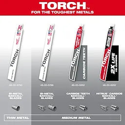 Milwaukee 12" 14 TPI The Torch™ SAWZALL® Blades (5 Pk) (48-00-5794)
