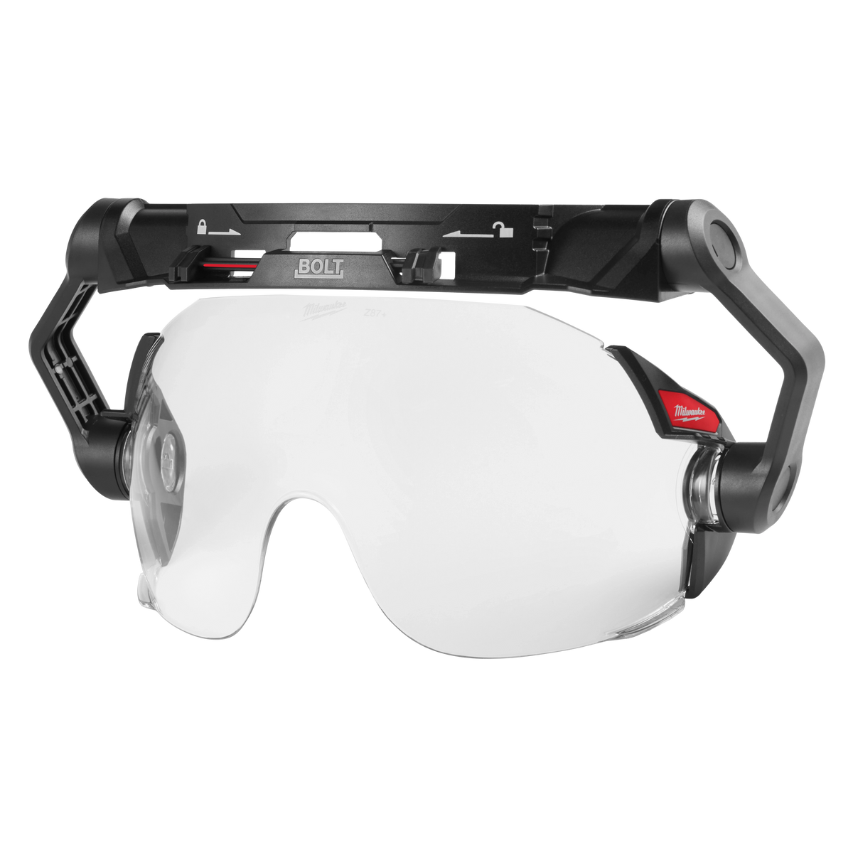 Milwaukee BOLT™ Eye Visor, Clear Dual Coat, for Helmets & Hard Hats (48-73-1410)