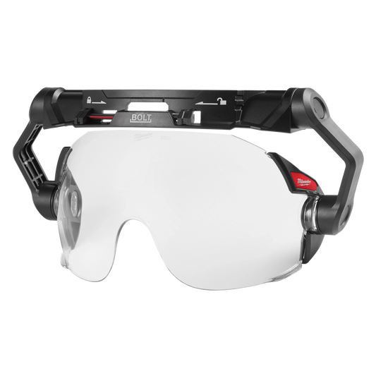 Milwaukee BOLT™ Eye Visor, Clear Dual Coat, for Helmets & Hard Hats (48-73-1410)