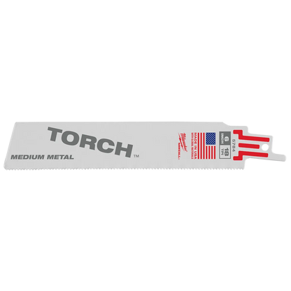 Milwaukee 6" 18 TPI The Torch™ SAWZALL® Blades (25 Pk) (48-00-8784)