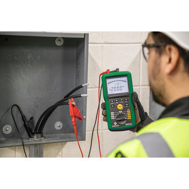 MEGOHMMETER, 1KV DIG/ANA LITE