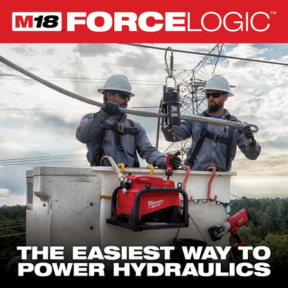 M18 FORCE LOGIC 10,000psi Hydraulic Pump Kit