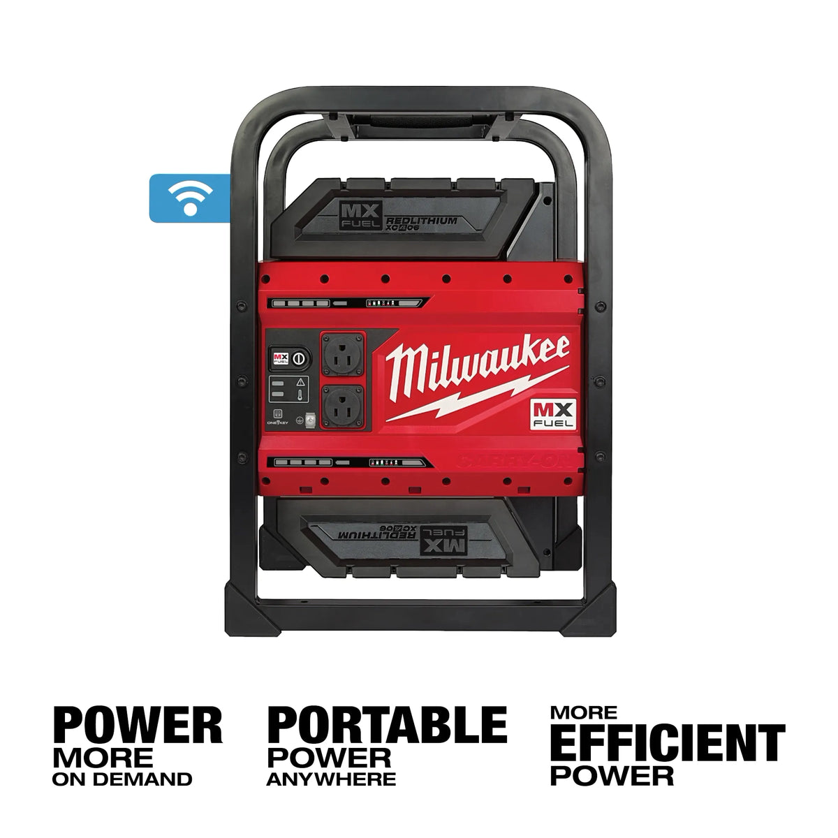Milwaukee MX FUEL™ CARRY-ON™ 3600W/1800W Power Supply Kit (MXF002-2XC)