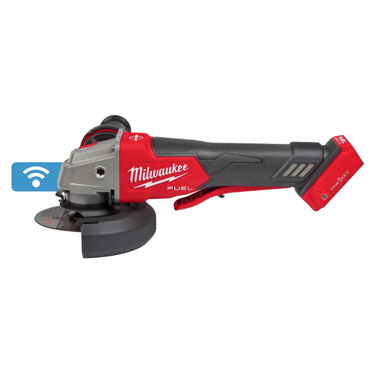Milwaukee M18 FUEL 4-1/2" / 5" Braking Grinder w/ ONE-KEY Paddle Switch, No Lock